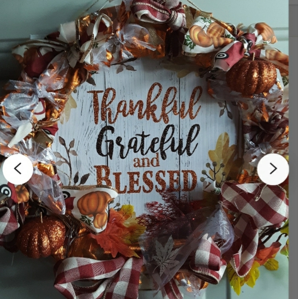 Homemade wreath